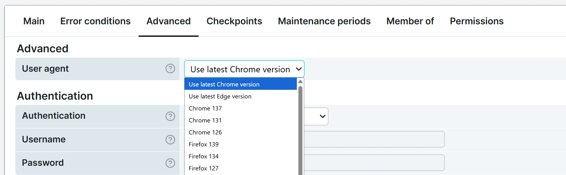 Nieuwste Edge- en Chrome-useragents