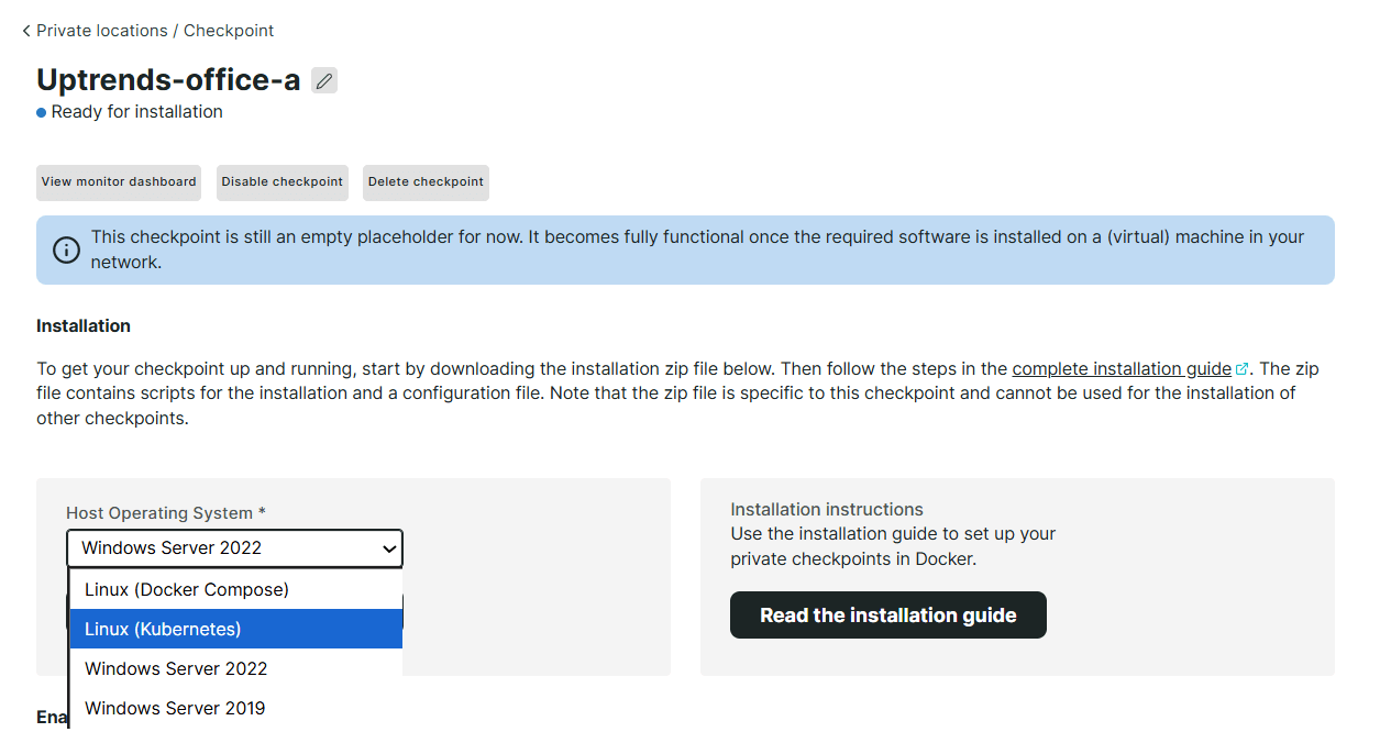 Setup Linux Kubernetes persoonlijke locaties