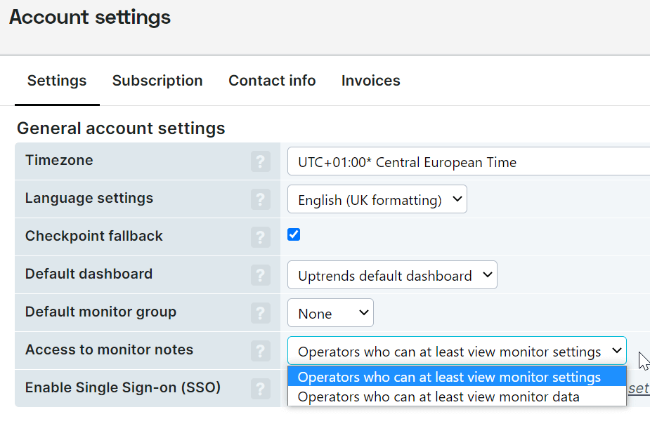 Toegang tot controleregelnotities