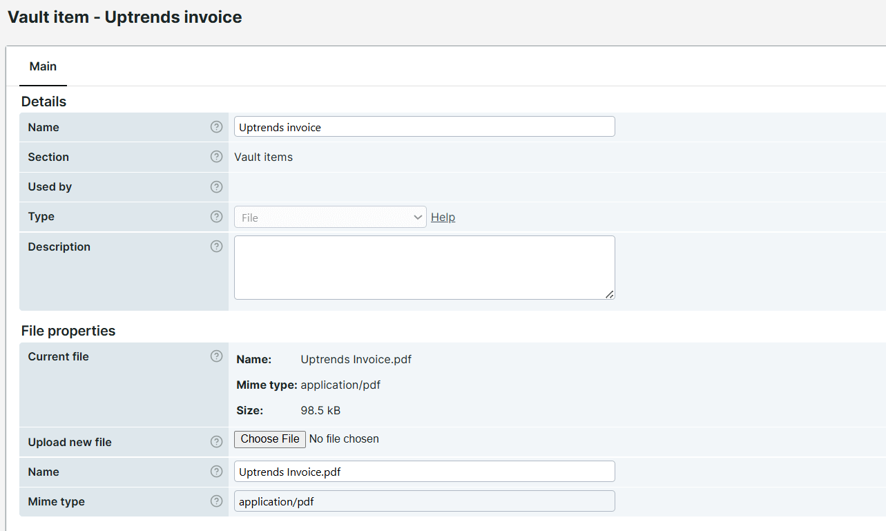 Vault-items ondersteunen nu grotere bestanden