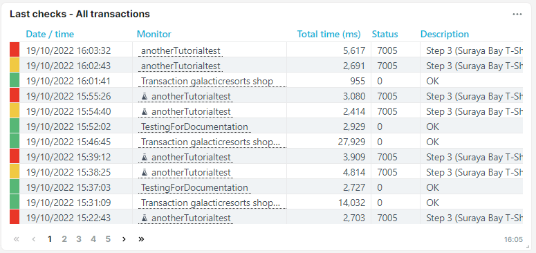 screenshot tegel laatste controles